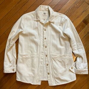 Sezane Will Jacket in Ecru size XS